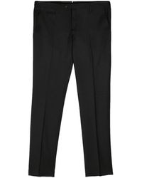 Corneliani - Mid-rise Tailored Felted Trousers - Lyst