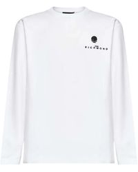 John Richmond - Skull-Logo Long-Sleeve T-Shirt - Lyst