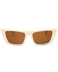 MCM - Cat-Eye Frame Studded Sunglasses - Lyst