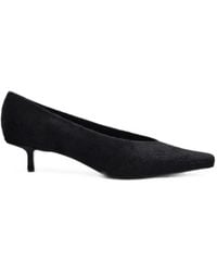Loulou de Saison - Helen Pony-Effect Pointed-Toe Pumps - Lyst