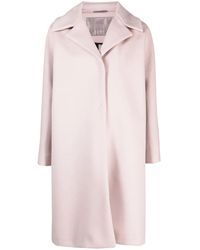Herno - Single-Breasted Wool-Blend Coat - Lyst