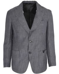 Brioni - Leggera Jack Met Enkele Rij Knopen - Lyst