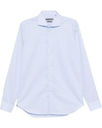 Corneliani - Gestreept Overhemd - Lyst