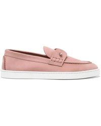 SCAROSSO - Coline Metal-Detail Loafers - Lyst