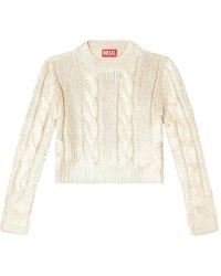 DIESEL - "Miccha" Round Neck Sweater - Lyst