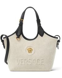 Versace - Mini Medusa-Appliqué Tote Bag - Lyst