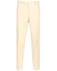 Fendi - Pantalones De Lana Con Pinzas - Lyst