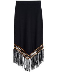 Chinti & Parker - Falda con cuentas de x Laura Whitmore - Lyst