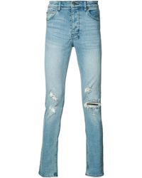 Ksubi - Distressed Skinny Jeans - Lyst