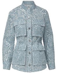 Veronica Beard - Lane Floral-Lace Jacket - Lyst