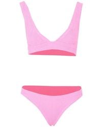 Hunza G - Angel Textured Bikini - Lyst