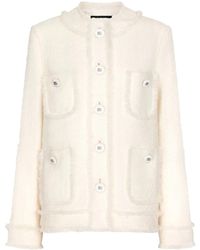 Dolce & Gabbana - ツイード シングルジャケット - Lyst