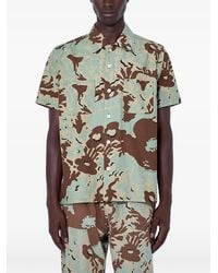 NOMARHYTHM - Camouflage-Print Short-Sleeve Shirt - Lyst