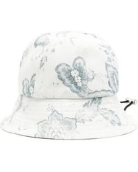Erdem - Sombrero de pescador con estampado floral - Lyst