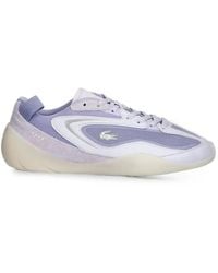 Lacoste - Logo-Plaque Panelled Sneakers - Lyst