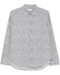 Marc O' Polo - Floral-Print Long-Sleeve Shirt - Lyst