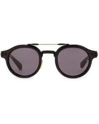 Jacques Marie Mage - Delage Round-Frame Sunglasses - Lyst
