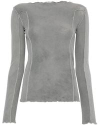 Baserange - Omato Ribbed-Knit Boat-Neck Top - Lyst