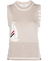 Thom Browne - Whale Sail Boat Shell Top - Lyst