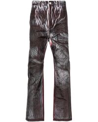 KANGHYUK - Abstract-print Drop-crotch Trousers - Lyst