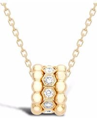 Pragnell - 18Kt Gelbgoldhalskette Mit Diamanten - Lyst