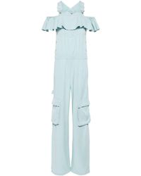 Moschino Jeans - One-Shoulder-Jumpsuit - Lyst