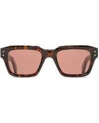 Cutler and Gross - Havana Square-Frame Sunglasses - Lyst