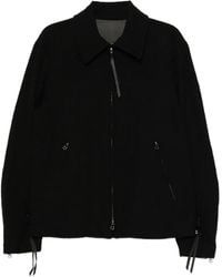 The Viridi-anne - Wool Zip-Up Jacket - Lyst