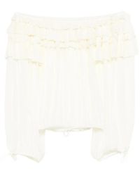 Cynthia Rowley - Ruffled Blouse - Lyst