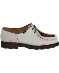 Paraboot - Calf-Hair Lace-Up Derby Shoes - Lyst