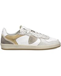 Philippe Model - Zapatillas de piel a paneles - Lyst
