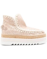 Mou - Sequined Espadrilles - Lyst