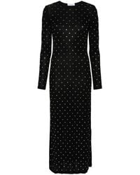 Rabanne - Crystal-Embellished Maxi Dress - Lyst
