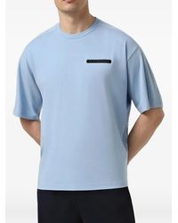 EA7 - T-Shirt À Patch Logo - Lyst