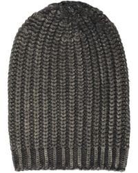 Avant Toi - Gerippte Beanie - Lyst