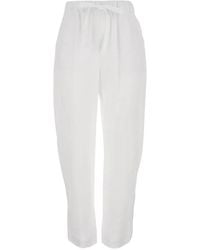 Semicouture - Drawstring Trousers - Lyst
