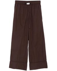 Entire studios - Drawstring-Fastening Palazzo Pants - Lyst