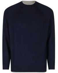 Eleventy - Raglan-Sleeve Sweater - Lyst