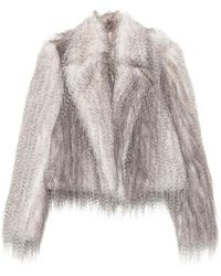 GIUSEPPE DI MORABITO - Faux-Fur Jacket - Lyst