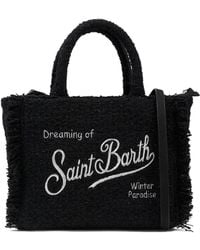Mc2 Saint Barth - Colette tweed tote bag - Lyst