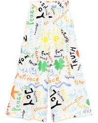 Rianna + Nina - Printed Trousers - Lyst