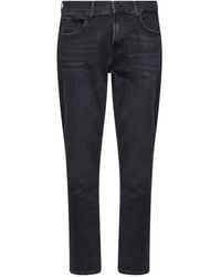 7 For All Mankind - Faded Slim-Fit Jeans - Lyst