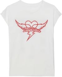 Zadig & Voltaire - Graphic T-Shirt - Lyst