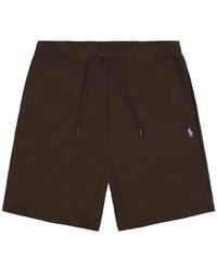 Polo Ralph Lauren - Double-Knit Logo-Embroidered Shorts - Lyst