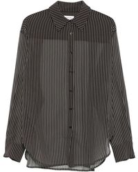 Frankie Shop - Striped Button-Fastening Shirt - Lyst