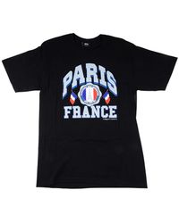 Stussy - Paris France Graphic T-Shirt - Lyst