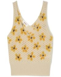 RETORI - Open-Knit Cashmere Top - Lyst