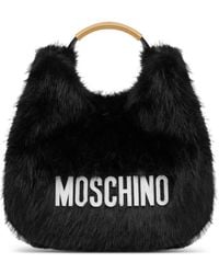 Moschino - Shopper Aus Faux Fur - Lyst
