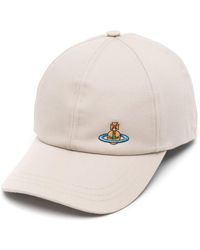 Vivienne Westwood - Cotton Orb-embroidery Baseball Cap - Lyst