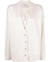 Aeron - Veloute Double-layer Cardigan - Lyst
